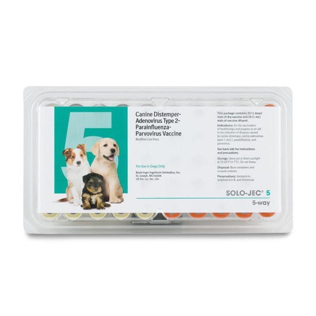 Solo-Jec® 5 vaccine for dogs