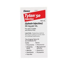 Tylan 50 & 200 Liquid injections cautions and information about usage