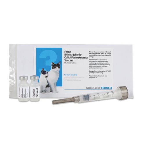 Solo-Jec® Feline 3 vaccine for cats - single dose