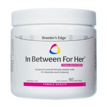 Breeder's Edge In Between For Her Vitamins, 90 ct for Cats and Small Dogs