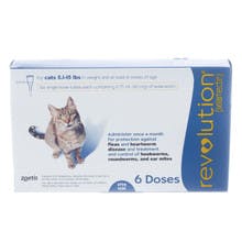 6 dose, 5.1-15 lb Revolution for Cats